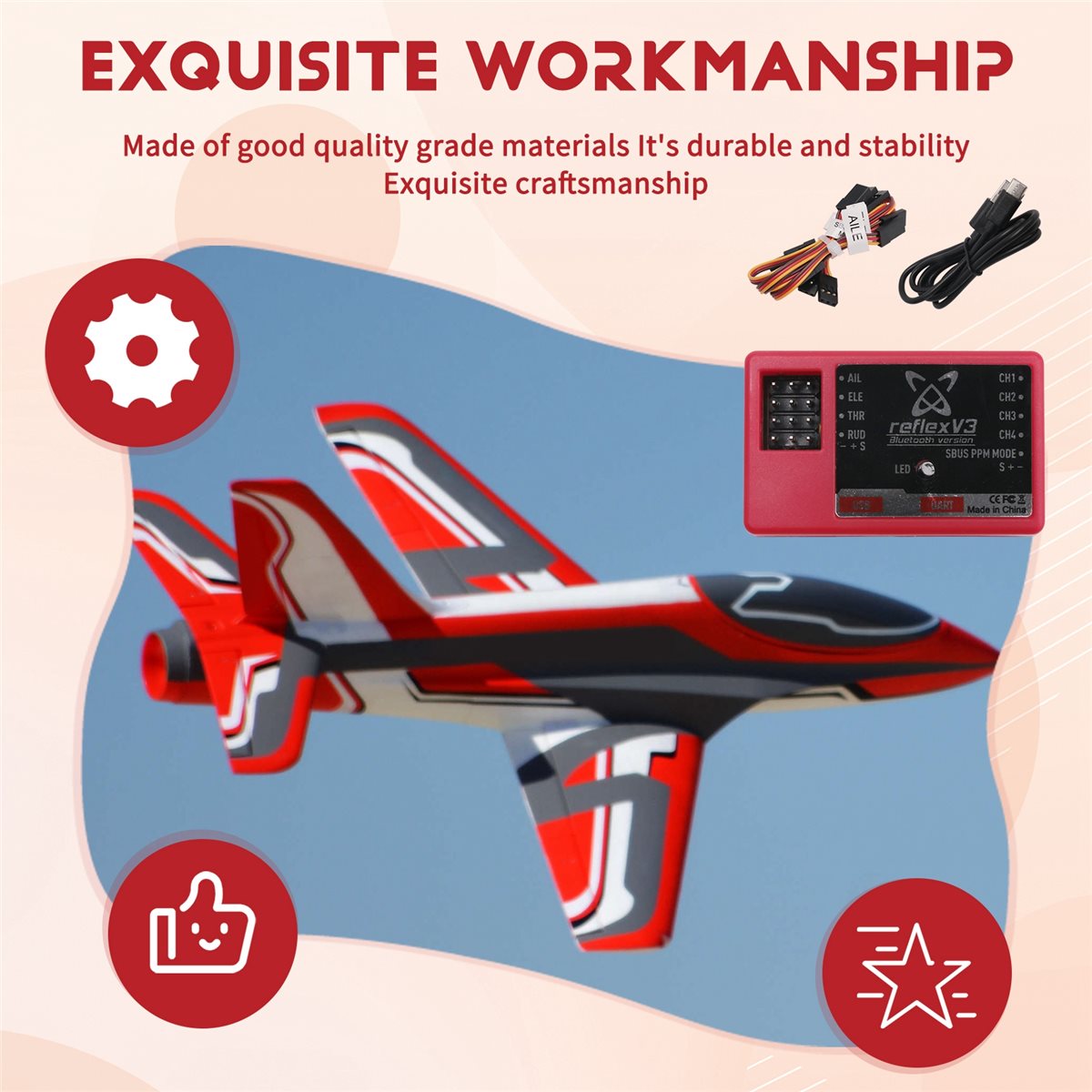 Rc Helicopter Gyro - جهاز تحكم طيران FMS Reflex V3