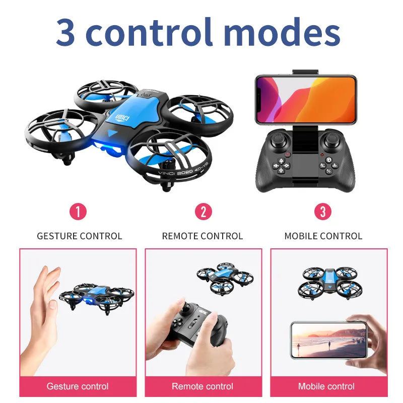 طائرة بدون طيار صغيرة جديدة V8 - مراجعة Rc Helicopter Mini وسعره
