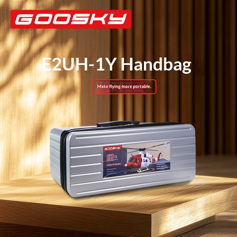 Goosky E2 مثل صندوق خارجي للآل - مراجعة Rc Helicopter Bag وسعره