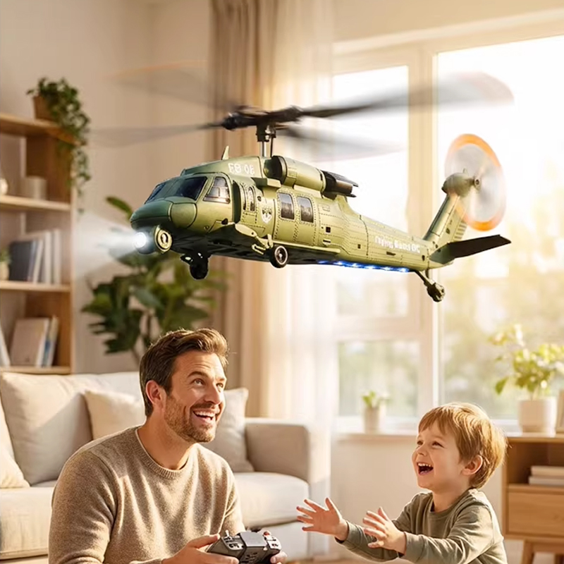 طائرة هليكوبتر FB-06 بلاك هوك  - مراجعة Rc Helicopter Gyro وسعره