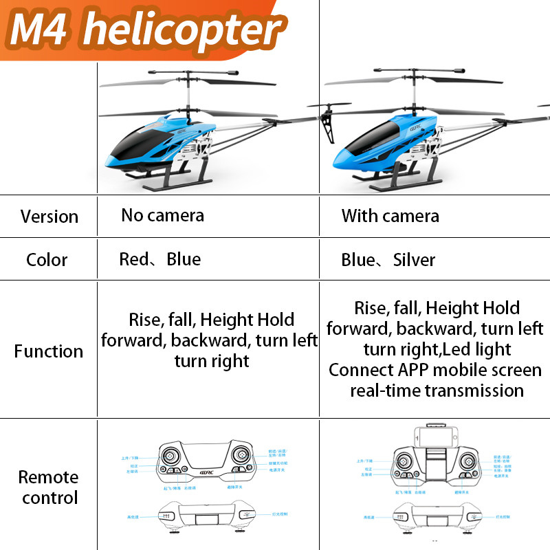 M4 كبير Rc هليكوبتر التحكم عن  - مراجعة Rc Helicopter Nitro وسعره